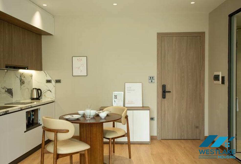 A brand new and bright studio for rent in To Ngoc Van, Tay Ho