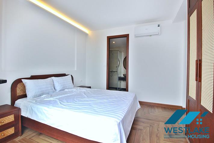 A bright 02 bedrooms apartment with large balcony in Tay Ho, Ha Noi for rent