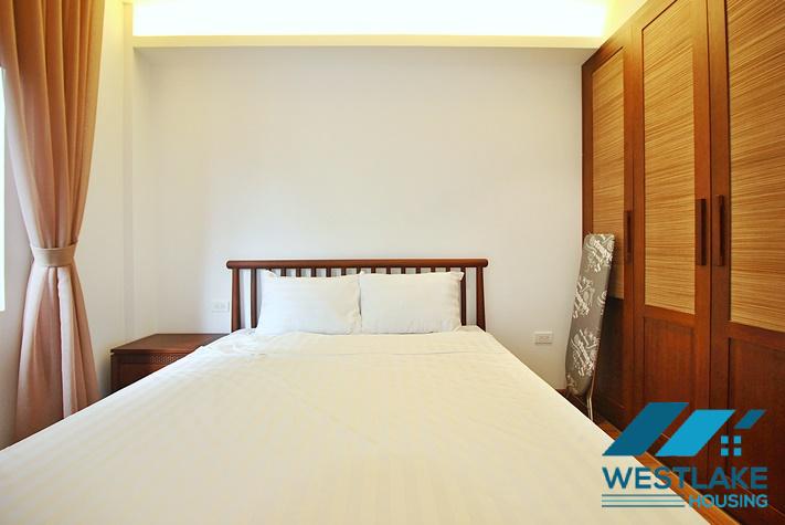 A bright 02 bedrooms apartment with large balcony in Tay Ho, Ha Noi for rent