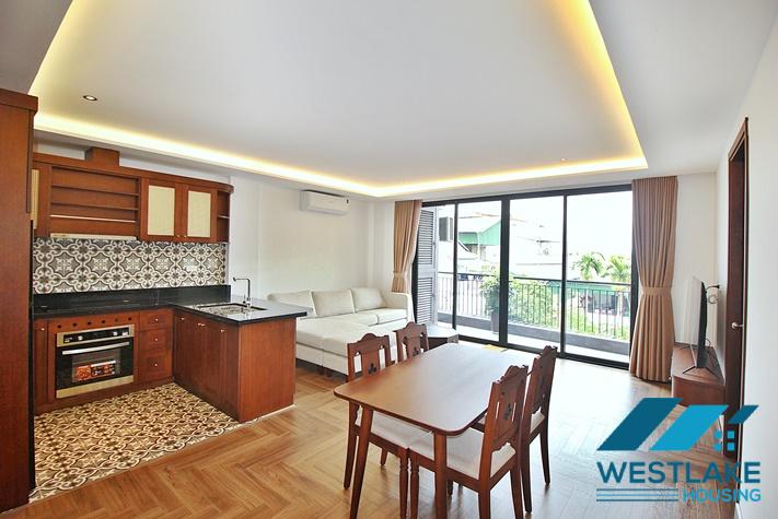 A bright 02 bedrooms apartment with large balcony in Tay Ho, Ha Noi for rent