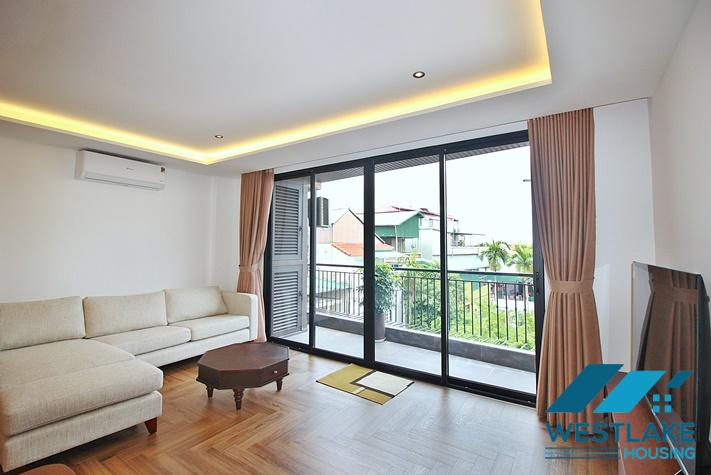A bright 02 bedrooms apartment with large balcony in Tay Ho, Ha Noi for rent