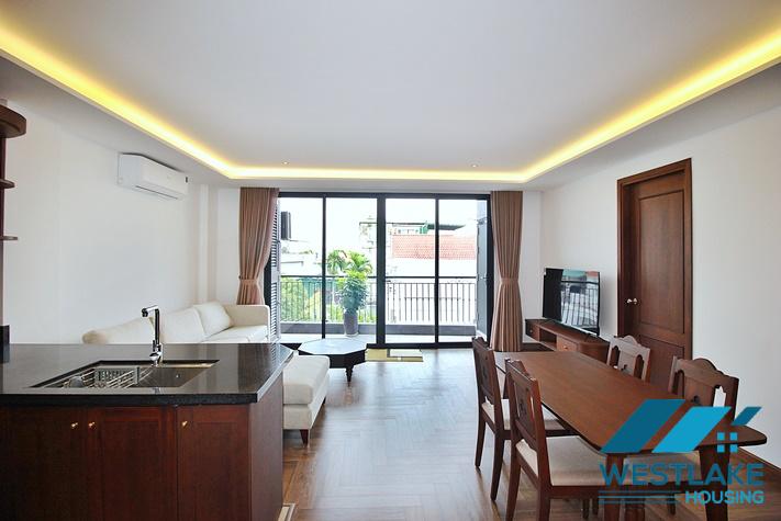 A bright 02 bedrooms apartment with large balcony in Tay Ho, Ha Noi for rent