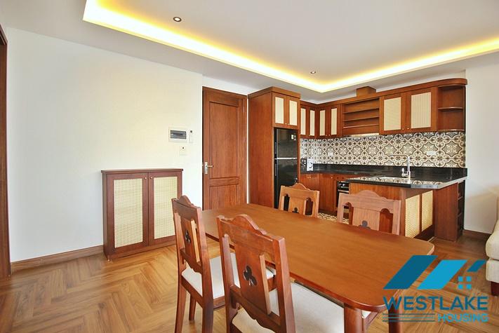 A bright 02 bedrooms apartment with large balcony in Tay Ho, Ha Noi for rent