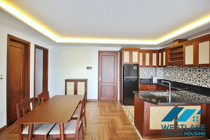A bright 02 bedrooms apartment with large balcony in Tay Ho, Ha Noi for rent