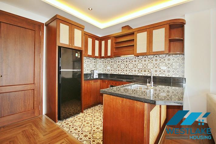 A bright 02 bedrooms apartment with large balcony in Tay Ho, Ha Noi for rent