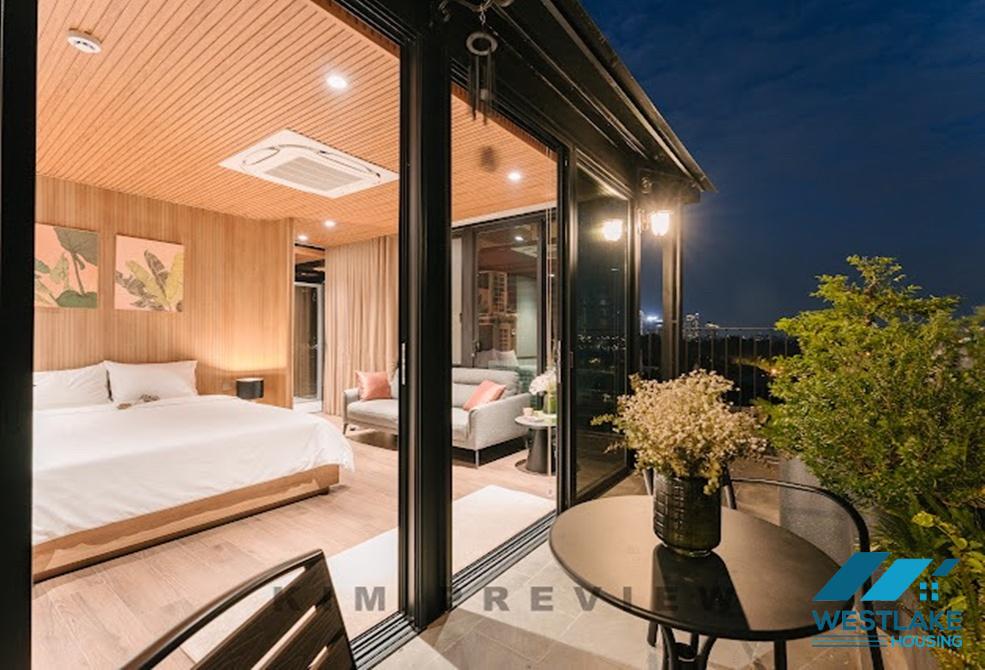 Well design and modern 02 bedrooms apartment for rent in Tay Ho, Ha Noi