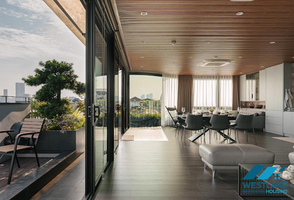 Well design and modern 02 bedrooms apartment for rent in Tay Ho, Ha Noi
