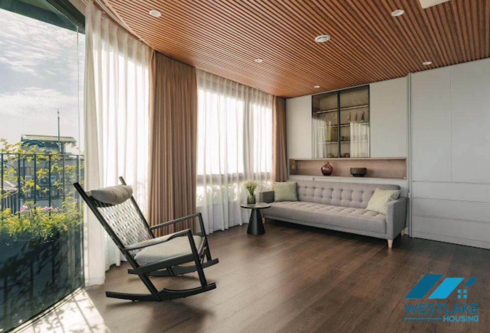 Well design and modern 02 bedrooms apartment for rent in Tay Ho, Ha Noi