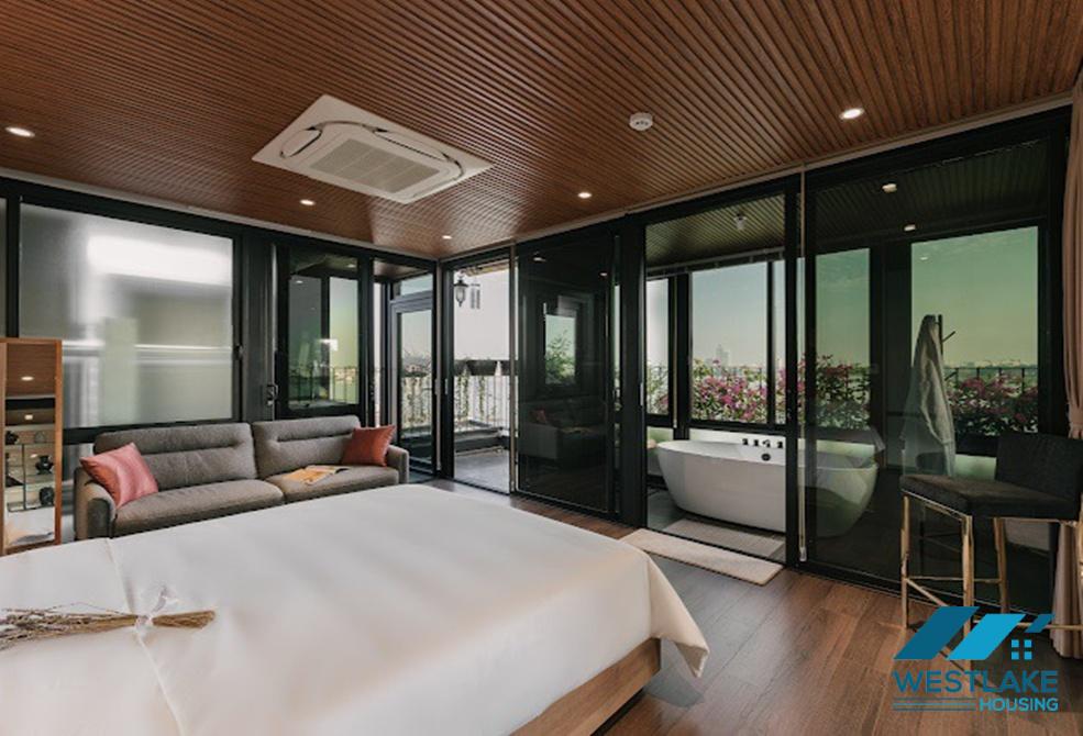 Well design and modern 02 bedrooms apartment for rent in Tay Ho, Ha Noi