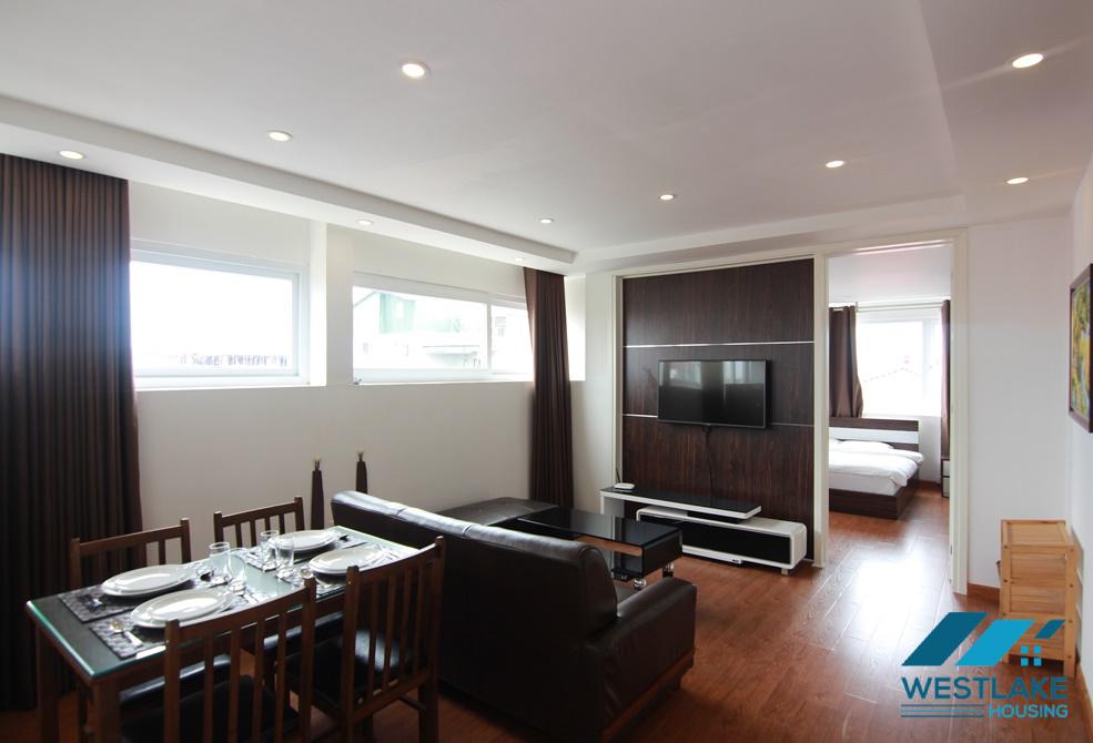 A top floor 2 bedroom apartment for rent in Xuan Dieu, Tay Ho