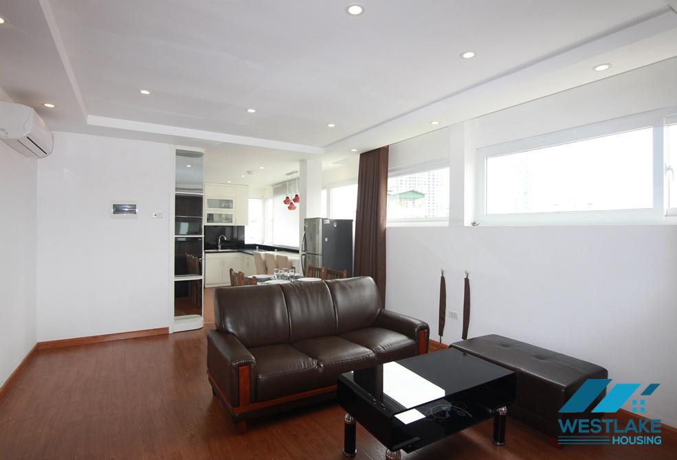 A top floor 2 bedroom apartment for rent in Xuan Dieu, Tay Ho