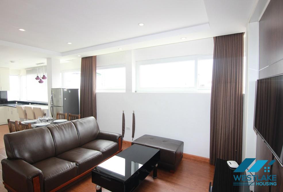 A top floor 2 bedroom apartment for rent in Xuan Dieu, Tay Ho