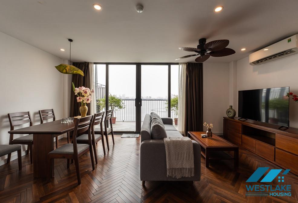 Cho Thuê Căn Hộ 2 Phòng Ngủ Ban Công Rộng, View Hồ Tuyệt Đẹp Tại Tây Hồ, Hà Nội