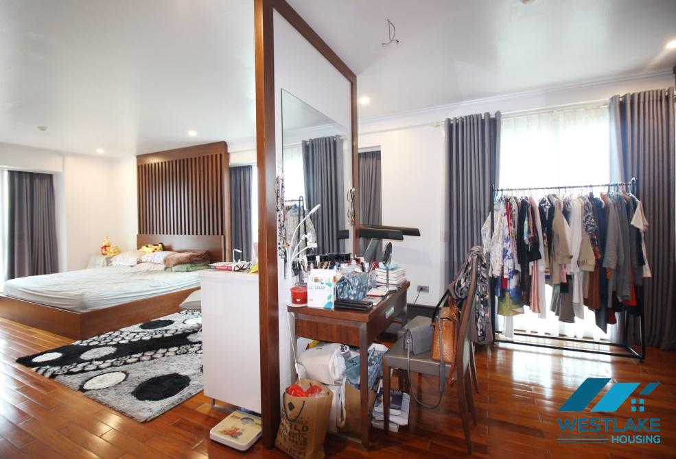 Spacious 4 bedrooms apartment for rent in L-building, Ciputra, Hanoi