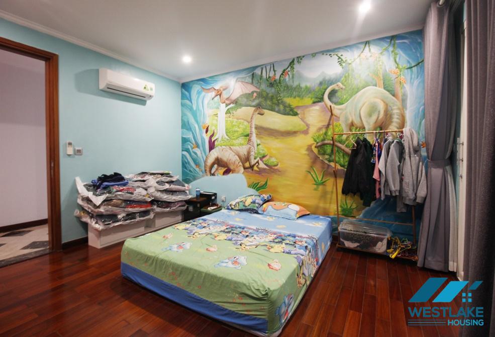 Spacious 4 bedrooms apartment for rent in L-building, Ciputra, Hanoi
