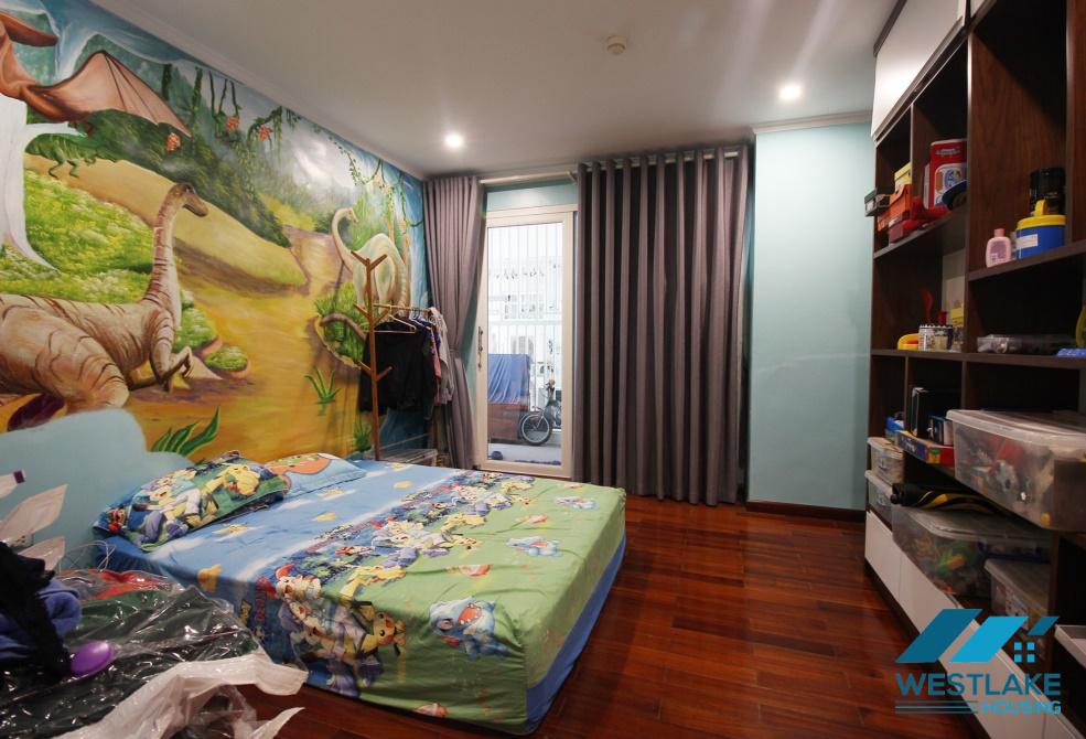 Spacious 4 bedrooms apartment for rent in L-building, Ciputra, Hanoi