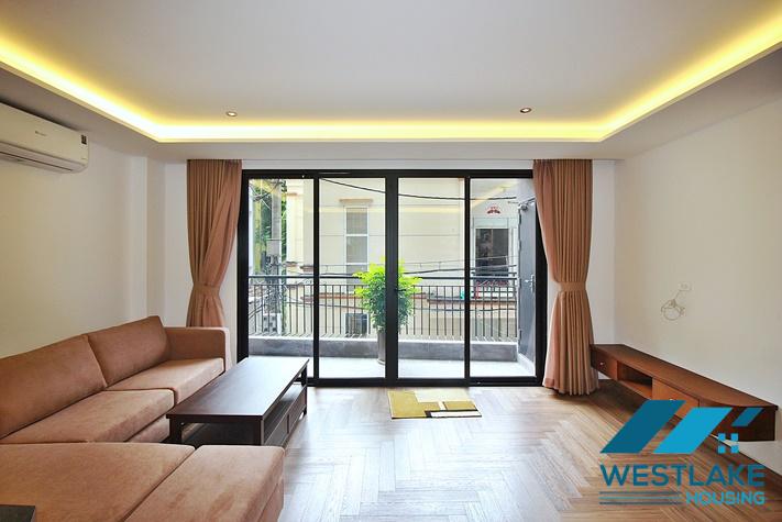 Brand new 02 bedrooms apartment for rent with large balcony in Tay Ho, Ha Noi