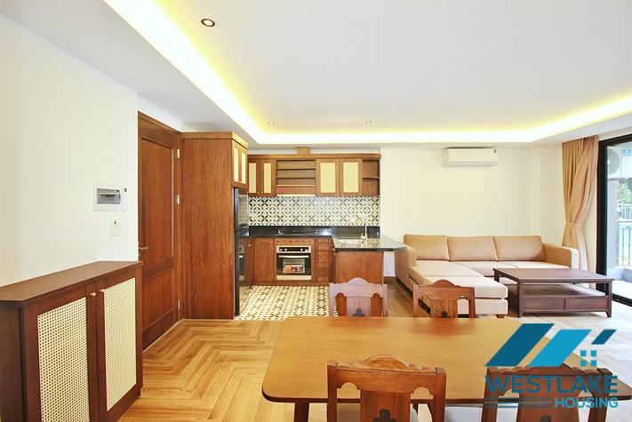 Brand new 02 bedrooms apartment for rent with large balcony in Tay Ho, Ha Noi