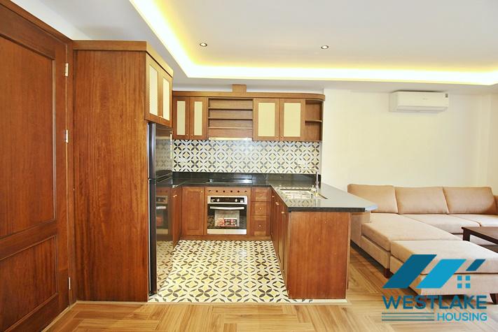 Brand new 02 bedrooms apartment for rent with large balcony in Tay Ho, Ha Noi