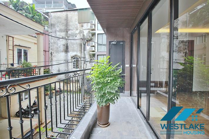 Brand new 02 bedrooms apartment for rent with large balcony in Tay Ho, Ha Noi