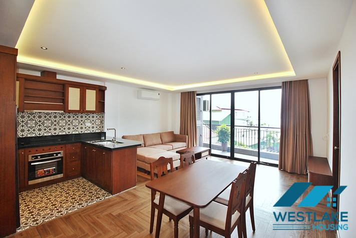 Nice 02 bedrooms apartment with large balcony for rent in Tay Ho, Ha Noi
