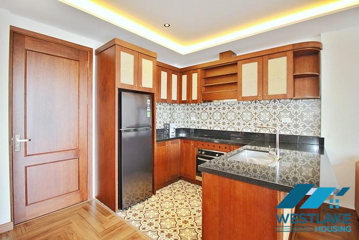 Nice 02 bedrooms apartment with large balcony for rent in Tay Ho, Ha Noi