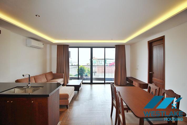 Nice 02 bedrooms apartment with large balcony for rent in Tay Ho, Ha Noi