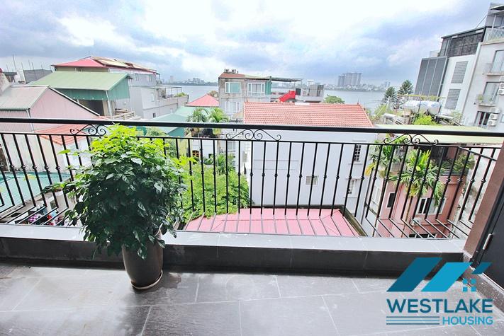 Nice 02 bedrooms apartment with large balcony for rent in Tay Ho, Ha Noi