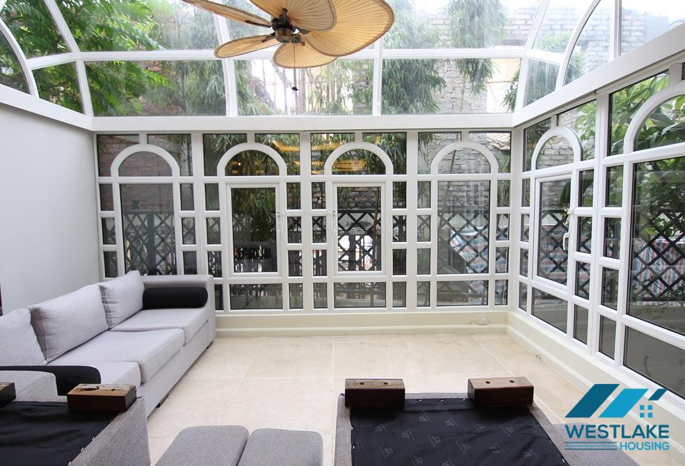 A nice and beautiful 4 bedroom house for rent in Tay Ho, Ha Noi