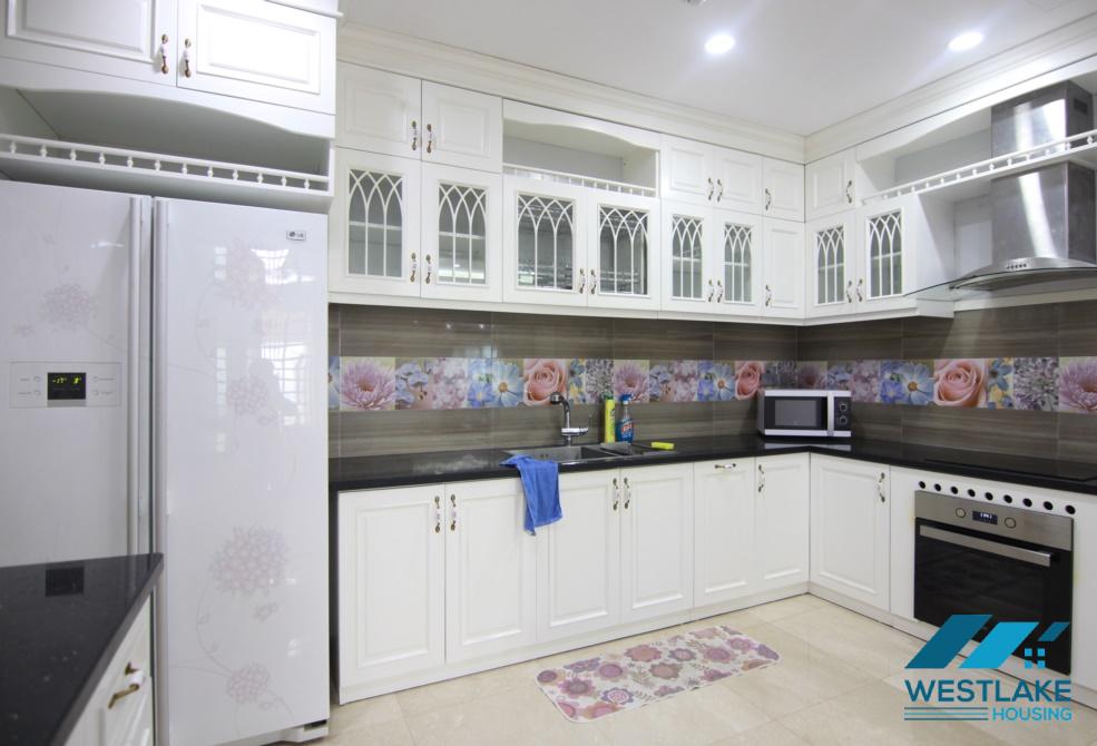 Spacious and luxurious apartment for rent in Ciputra complex, Tay Ho ward, Ha Noi