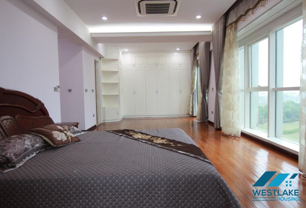 Spacious and luxurious apartment for rent in Ciputra complex, Tay Ho ward, Ha Noi