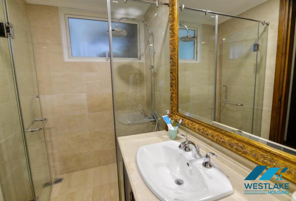 Nice design apartment with 4 bedrooms for rent in Ciputra, Ha Noi
