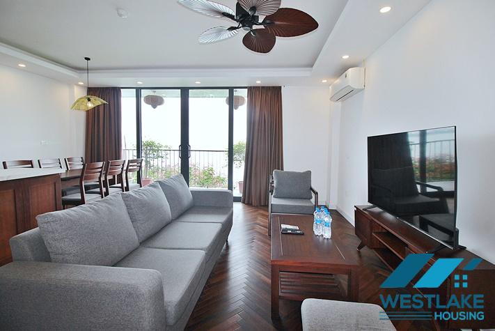 Cho Thuê Căn Hộ 3 Phòng Ngủ Rộng Thoáng, View Hô Tại Phố Vũ Miên Tây Hồ, Hà Nội