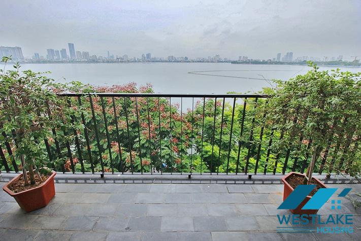 Cho Thuê Căn Hộ 3 Phòng Ngủ Rộng Thoáng, View Hô Tại Phố Vũ Miên Tây Hồ, Hà Nội