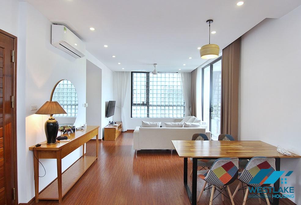 Bright 2 bedroom apartment for rent in Xuan Dieu, Tay Ho, Ha Noi