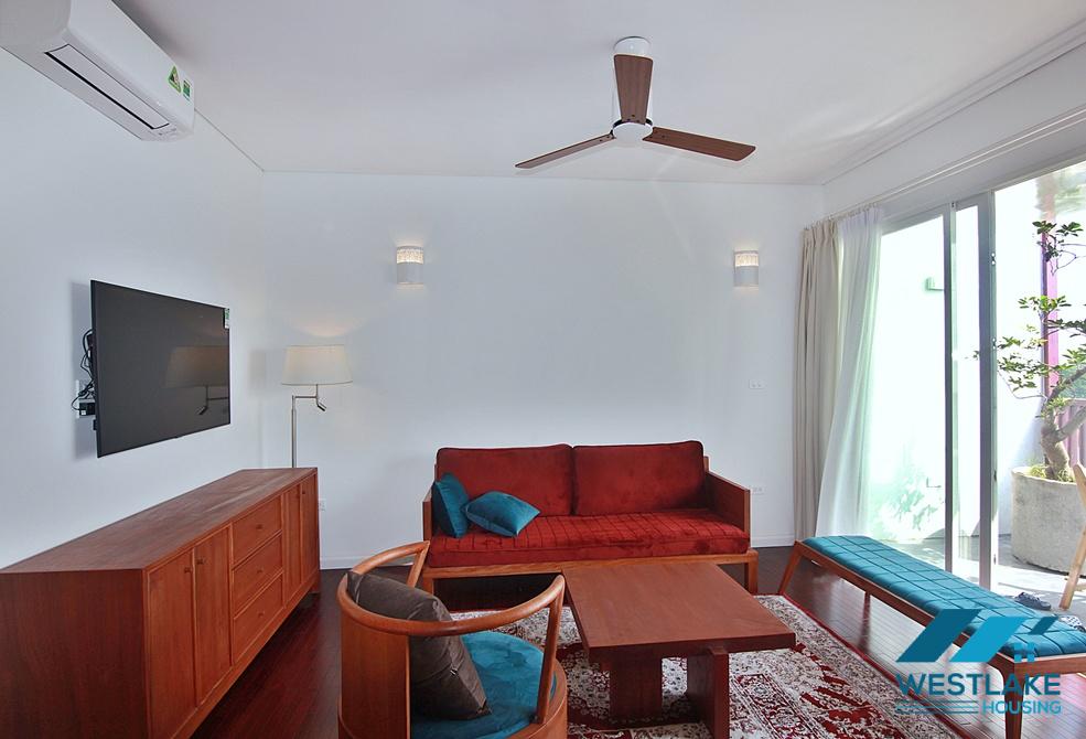 Good quality and clean 03 bedrooms apartment for rent in Tay Ho, Ha Noi