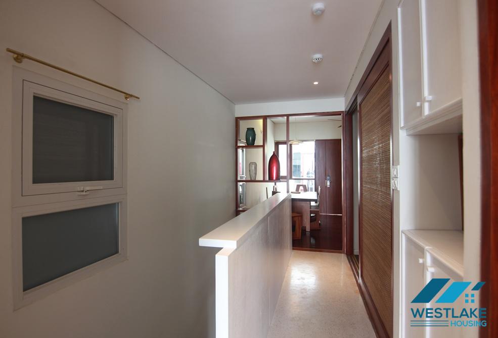 Good quality and clean 03 bedrooms apartment for rent in Tay Ho, Ha Noi