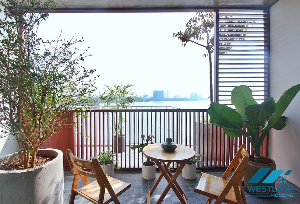 Good quality and clean 03 bedrooms apartment for rent in Tay Ho, Ha Noi