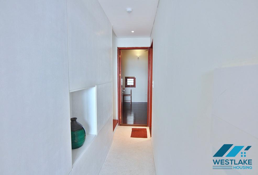 Good quality and clean 03 bedrooms apartment for rent in Tay Ho, Ha Noi