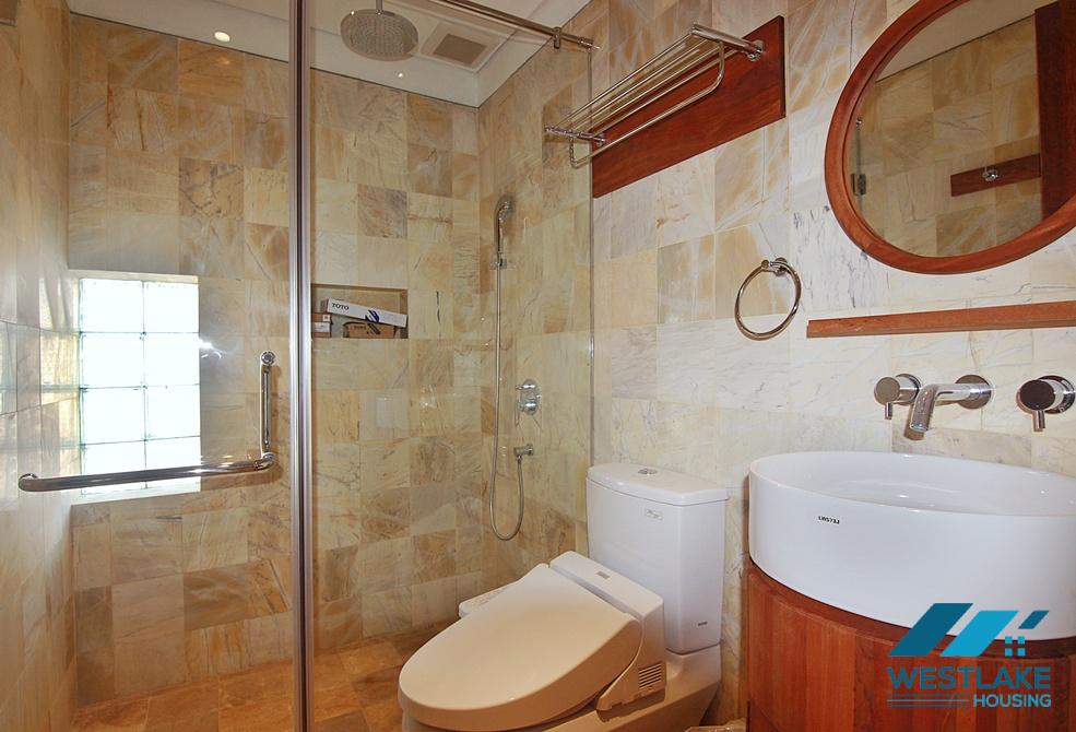 Good quality and clean 03 bedrooms apartment for rent in Tay Ho, Ha Noi