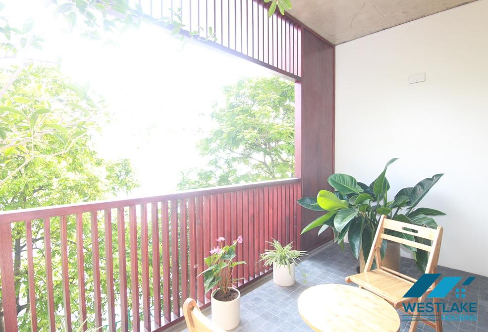 Cosy 02 bedrooms apartment with lake view for rent in Tay Ho, Ha Noi