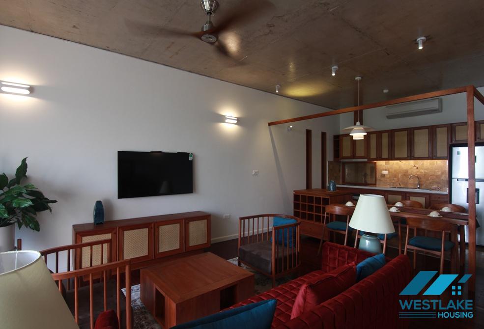 Cosy 02 bedrooms apartment with lake view for rent in Tay Ho, Ha Noi