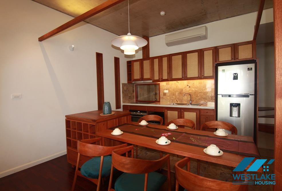 Cosy 02 bedrooms apartment with lake view for rent in Tay Ho, Ha Noi
