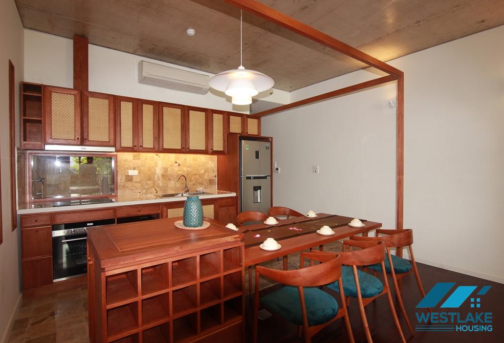 Cosy 02 bedrooms apartment with lake view for rent in Tay Ho, Ha Noi