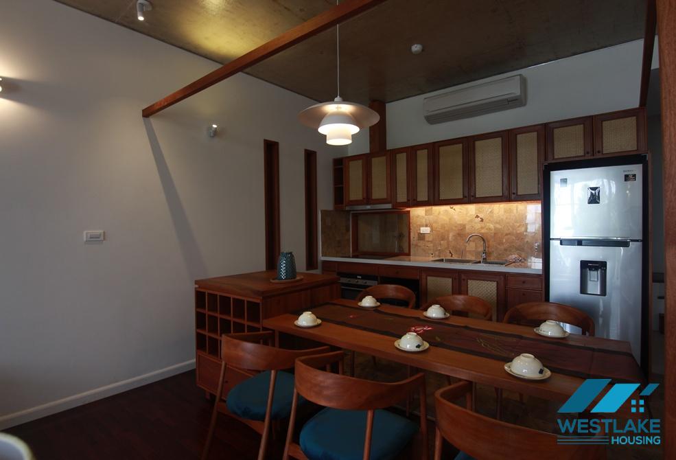 Cosy 02 bedrooms apartment with lake view for rent in Tay Ho, Ha Noi