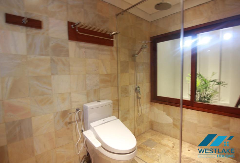 Cosy 02 bedrooms apartment with lake view for rent in Tay Ho, Ha Noi