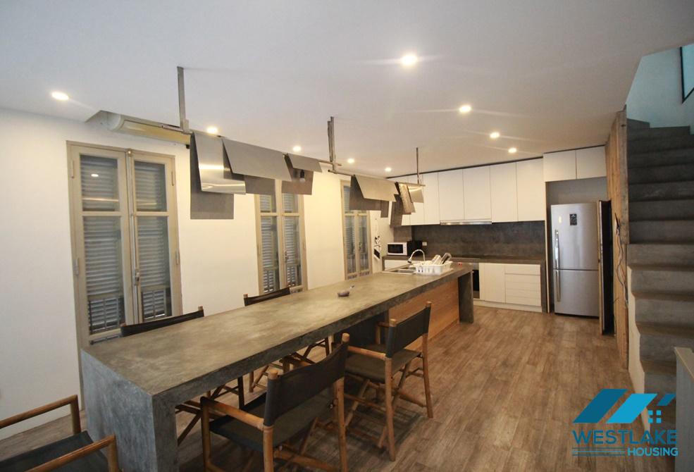 A big house with modern design for rent in tay Ho, Ha Noi