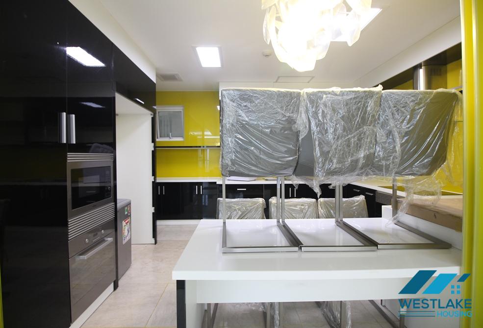 Unique design, super modern apartment for rent in L Tower Ciputra, Tay Ho, Ha Noi