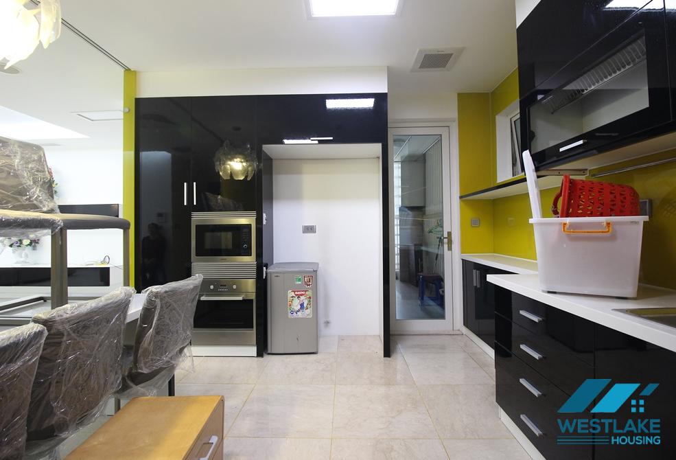 Unique design, super modern apartment for rent in L Tower Ciputra, Tay Ho, Ha Noi