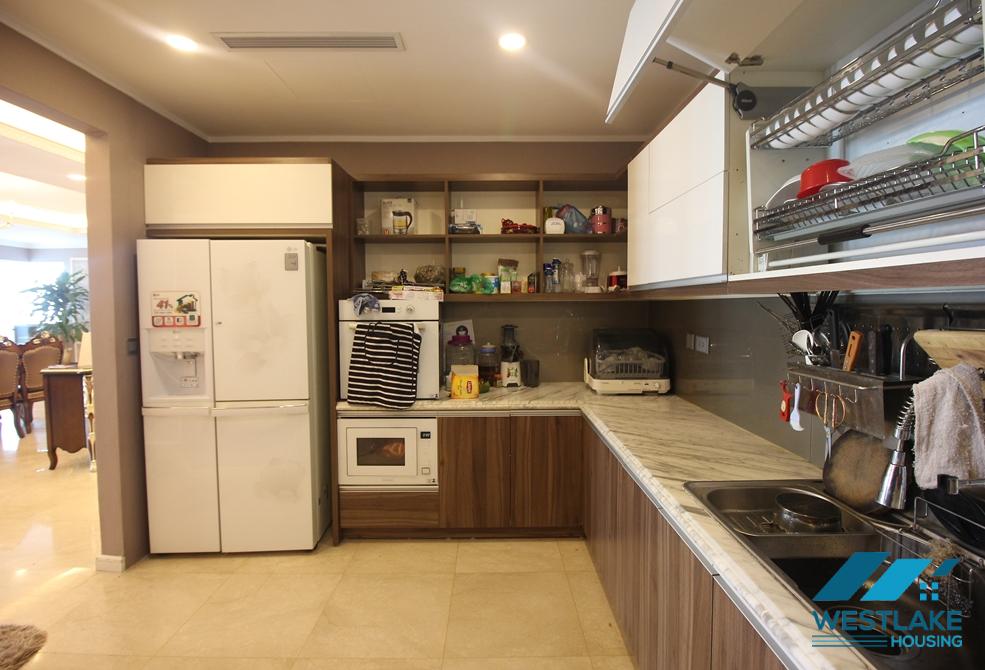 Nice apartment for rent in ciputra with luxurious furniture and modern equipment, Tay Ho, Ha Noi